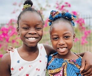Holistic Haitian Alliance | Children & Family smiling Haitian children